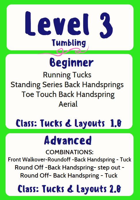 Tumbling classes